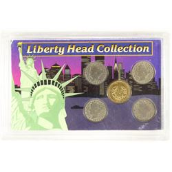 LIBERTY HEAD COLLECTION CONTAINS: 5 LIBERTY "V"