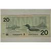 Image 2 : 1991 CANADA $20 BILL