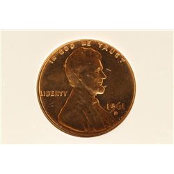 1961-D LINCOLN CENT D/HOR D WRPM-OO1 RPM-1