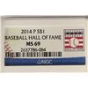 Image 3 : 2014-P BASEBALL HALL OF FAME SILVER DOLLAR NGC