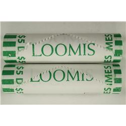 2-$5 ROLLS OF 2011-D ROOSEVELT DIMES BU