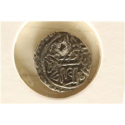 1453-1924 A.D. SILVER AKCE ANCIENT COIN (HOLED)