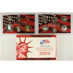 2004 US SILVER PROOF SET (WITH BOX)