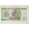 Image 1 : 2008 ZIMBABWE 50 TRILLION DOLLARS CRISP UNC BANK