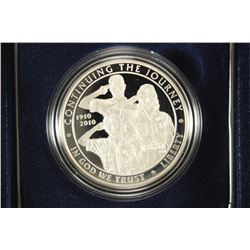 2010  BOY SCOUTS OF AMERICA CENTENNIAL PF SILVER $