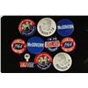 Image 1 : 10 ASSORTED POLITICAL BUTTONS