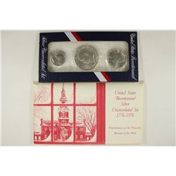 1976-S US BICENTENNIAL SILVER UNC SET