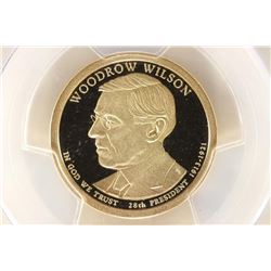 2013-S WOODROW WILSON DOLLAR PCGS PR69 DCAM