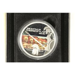 2009 TUVALU SILVER PARTALLY COLORIZED SILVER PROOF