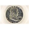 Image 1 : 1958 FRANKLIN HALF DOLLAR PCGS PR66