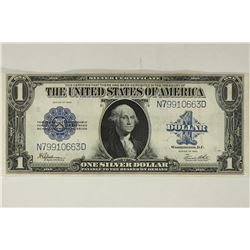 1923 $1 LARGE SIZE SILVER CERTIFICATE BLUE SEAL