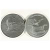 Image 1 : 2-2" TOKENS LINCOLN AND BICENTENNIAL