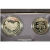 Image 1 : 1991 MOUNT RUSHMORE 2 COIN PROOF SET