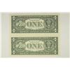 Image 2 : 2-2003-A $1 FRN'S LOW CONSECUTIVE SERIAL 'S UNC