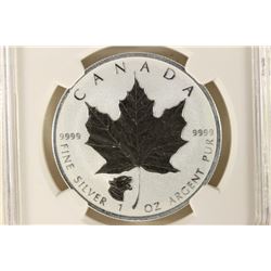 2017 CANADA MAPLE LEAF -REV. PROOF SILVER $5