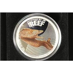 2010 AUSTRALIA SILVER PARTIALLY COLORIZED PROOF