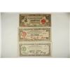 Image 1 : 3 PIECES OF WWII PHILIPPINES EMERGENCY CURRENCY