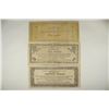 Image 2 : 3 PIECES OF WWII PHILIPPINES EMERGENCY CURRENCY