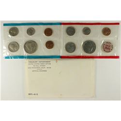 1971 US MINT SET (UNC) P/D/S (WITH ENVELOPE)