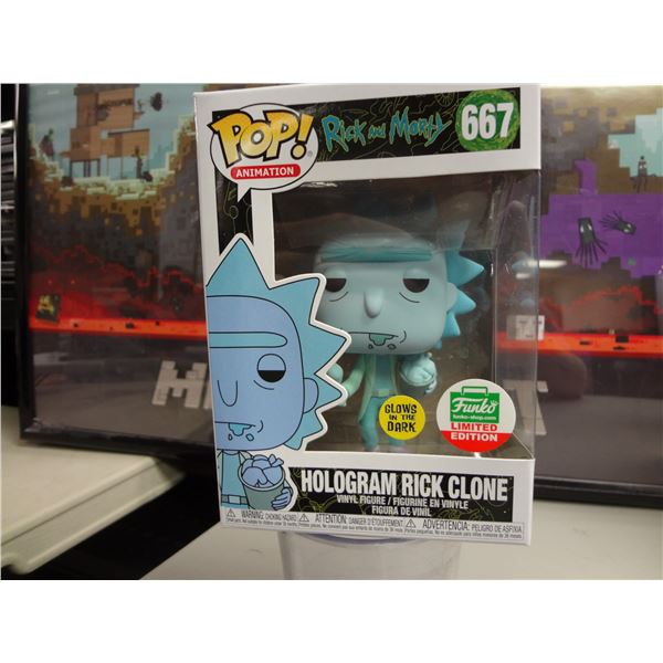 Hologram Rick Clone