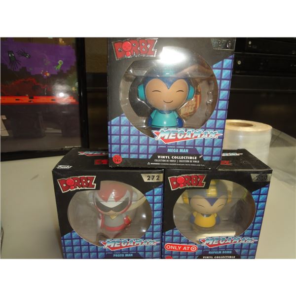 Dorbz Mega Man set of 3