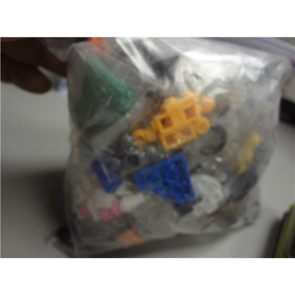 Bag of assorted loose and new packaged lego (LEGO BRAND)