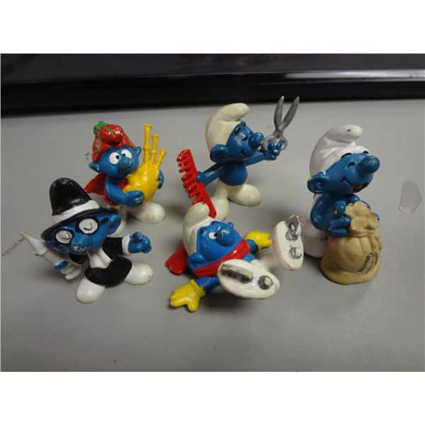 1970's Assorted Smurfs