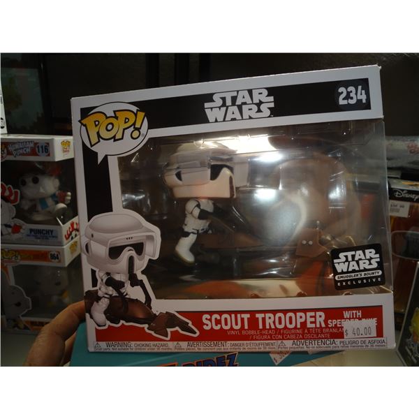 Scout Trooper on Speeder