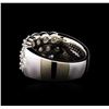 Image 3 : 14KT White Gold 2.98 ctw Diamond Ring