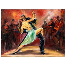 Yana Ranevska, Original Oil Painting on Canvas, Hand Signed with Letter Authenti