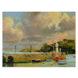 Marilyn Simandle, "St. Ives" Limited Edition on Canvas, Numbered 105/150 and Han