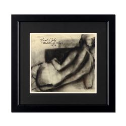 Neal Doty (1941-2016), Framed Original Charcoal Drawing, Hand Signed with Certif