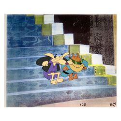 Original Production Cel from the Animated Classic, "The Pink Panther", with Lett