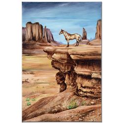 "The Lookout" Limited Edition Giclee on Canvas by Martin Katon (24" x 36"), Numb