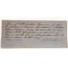 Image 1 : Slave Document Fayette Kentucky  [131391]