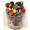 Image 1 : Grab bag of earlier Machine made marbles - (100)  [127813]