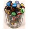 Image 1 : Grab bag of machine made marbles - (100)  [127812]