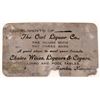 Image 1 : Owl Liquor Company Business Card Eureka Nevada  [128315]