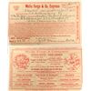 Image 1 : Wells Fargo & Co. Express Mining Bullion Receipt  [127916]