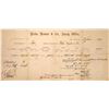 Image 1 : Rare Riehn, Hemme & Co. Assay Office - Memorandum of Gold  [123831]
