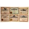 Image 1 : Cripple Creek Mining Stock Collection incl. Burns Autograph  [113981]