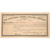 Image 1 : Comstock Mining & Milling Company Stock Certificate  [127162]