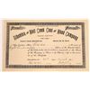 Image 1 : Alhambra & Wolf Creek Coal & Wood Co. Stock Certificate  [129605]