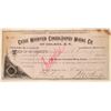 Image 1 : Cruse Mountain Consolidated Mining Co. Stock Certificate  [129619]