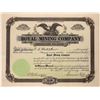 Image 1 : Royal Mining Company signed by Cattle Baron Conrad Kohrs  [123960]