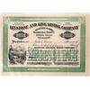 Image 1 : Keystone & King Mining Company Stock Certificate  [127169]