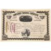 Image 1 : Moulton Mining Co. Stock Issued to & Signed by W.A. Clark  [129652]