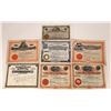 Image 1 : Montana Placer Mining Stock Certificate Collection  [123987]