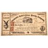Image 1 : Invincible Gold & Silver Mining Co., Nevada Territory, Stock Certificate  [113980]