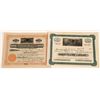 Image 1 : Roosevelt Oil Stocks w. Teddy Roosevelt Vignette Issued at S.F. and Oakland  [128647]
